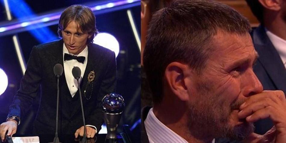 Luka Modric y Zvonimir Boban,