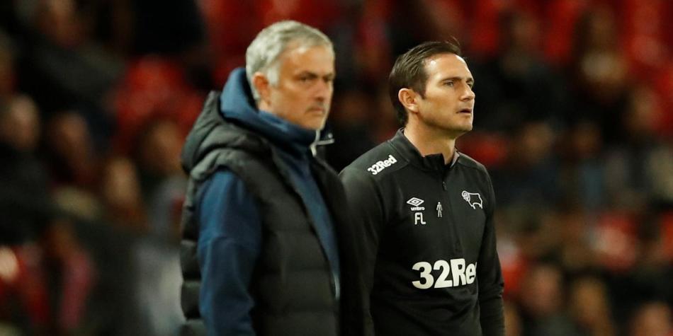 Lampard y Mourinho