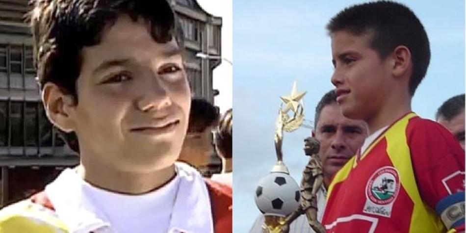Falcao y James.