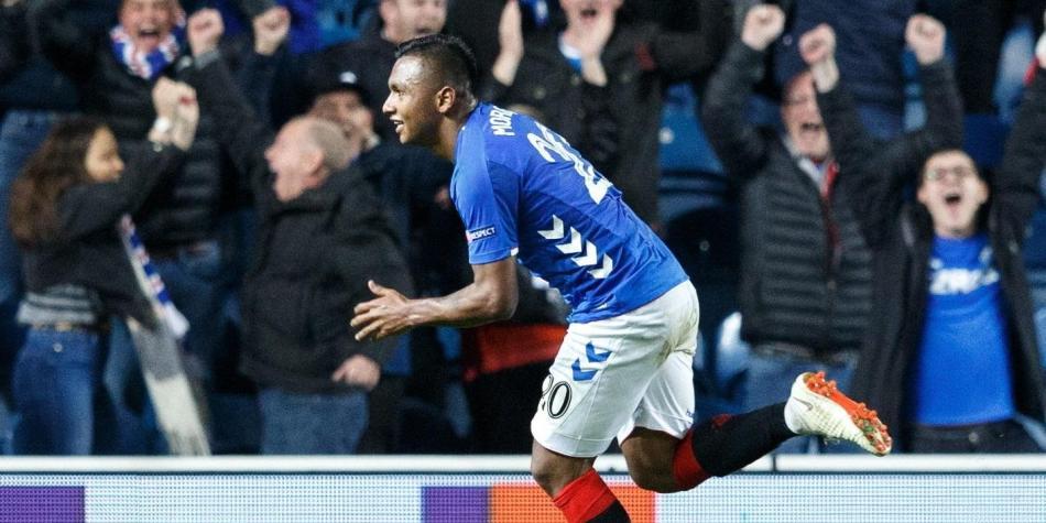 Alfredo Morelos Rangers vs Hearts