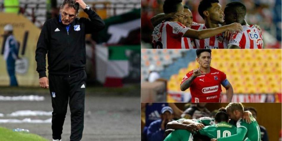 Junior y La Equidad tienen un pie en la clasificación, mientras que Millonarios y América están al borde del abismo.