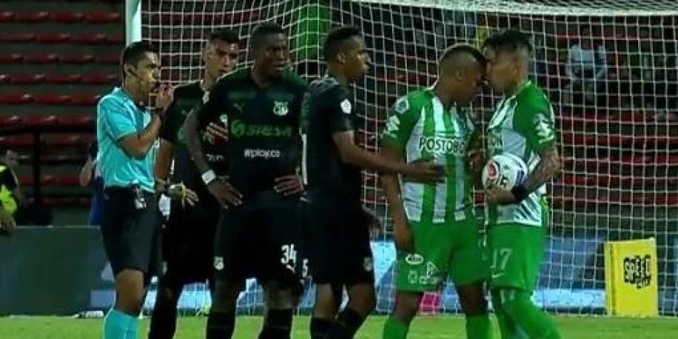 Dayro Moreno y Jeison Lucumí