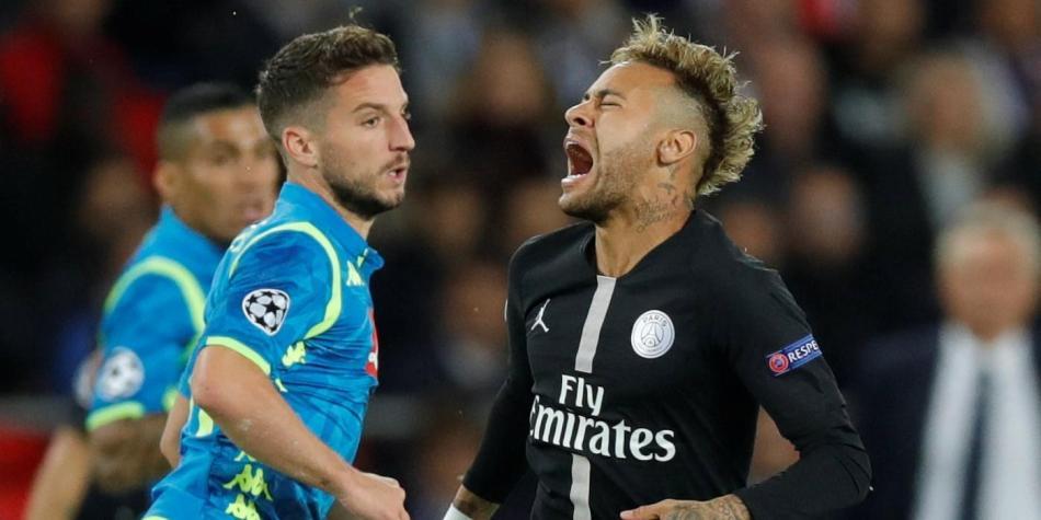 PSG vs Nápoles