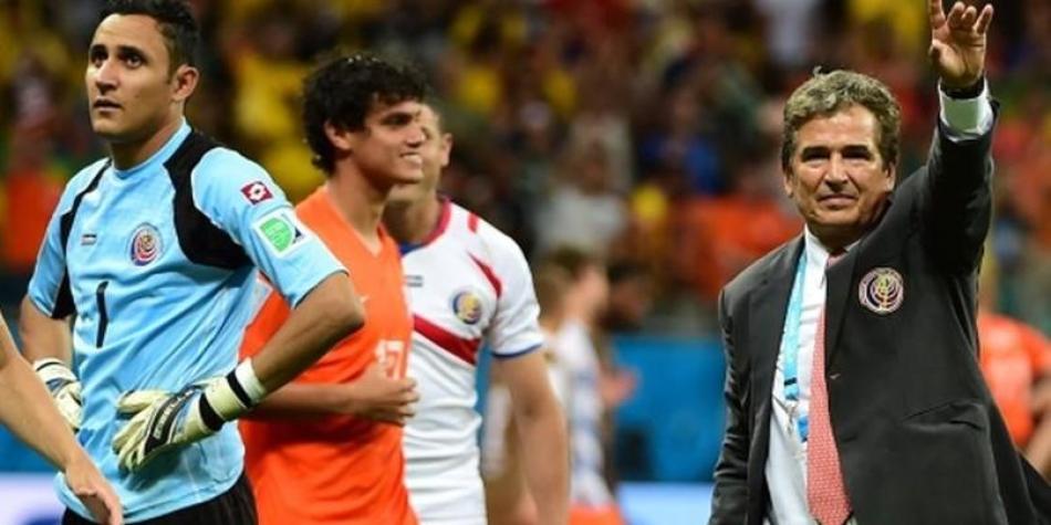 Keylor Navas y Jorge Luis Pinto