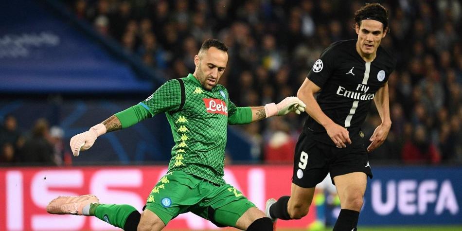 David Ospina Napoli vs PSG