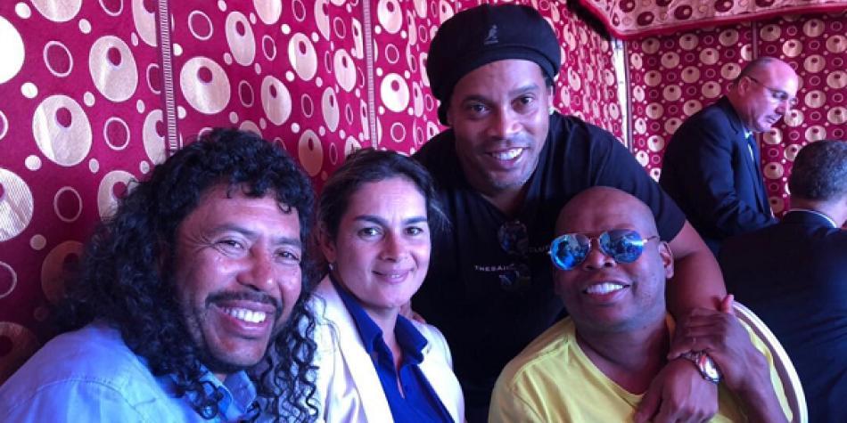 Higuita, Tino y Ronaldinho
