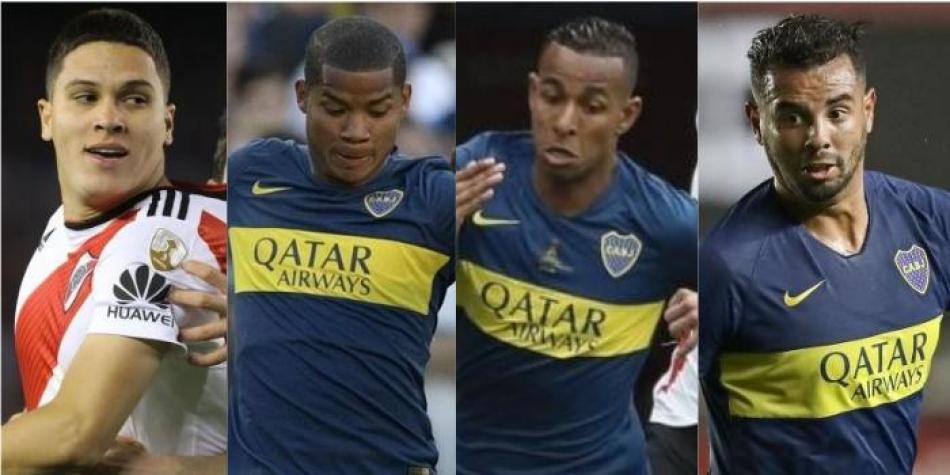 Colombianos Boca vs River