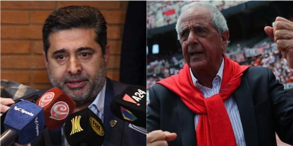 Presidentes de Boca y River