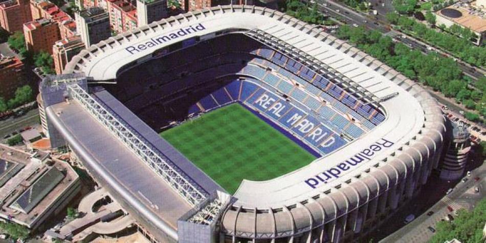 Estadio Santiago Bernabéu.