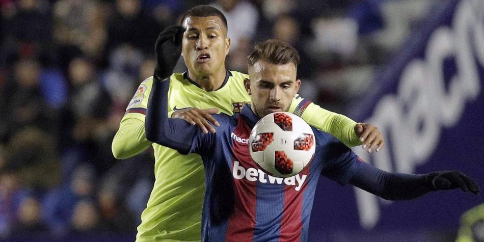 Jeison Murillo Barcelona vs Levante