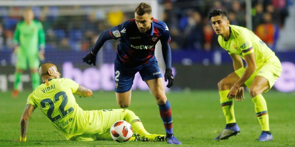 Levante vs Barcelona en Copa del Rey