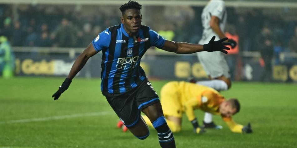 Duván Zapata sus goles en Atalanta
