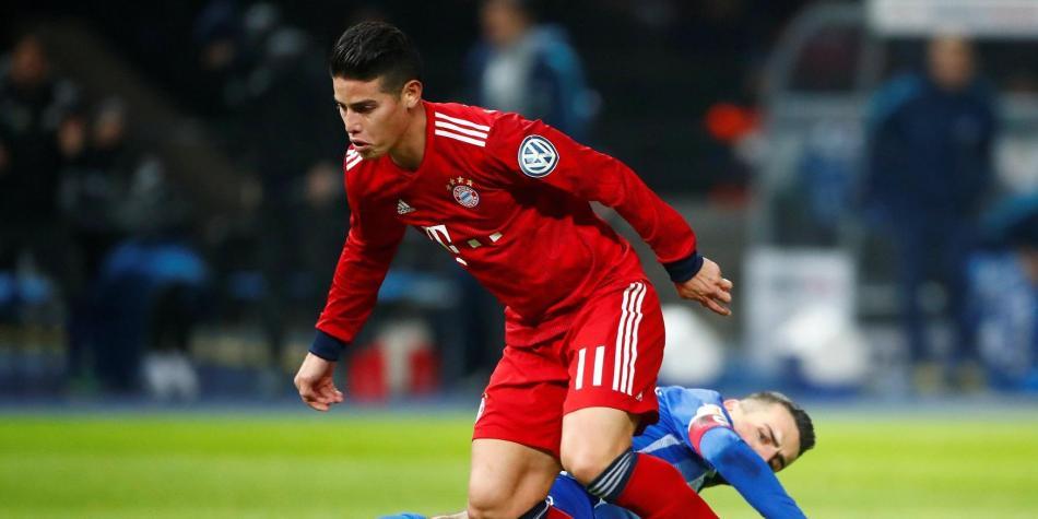 James Rodríguez Bayern