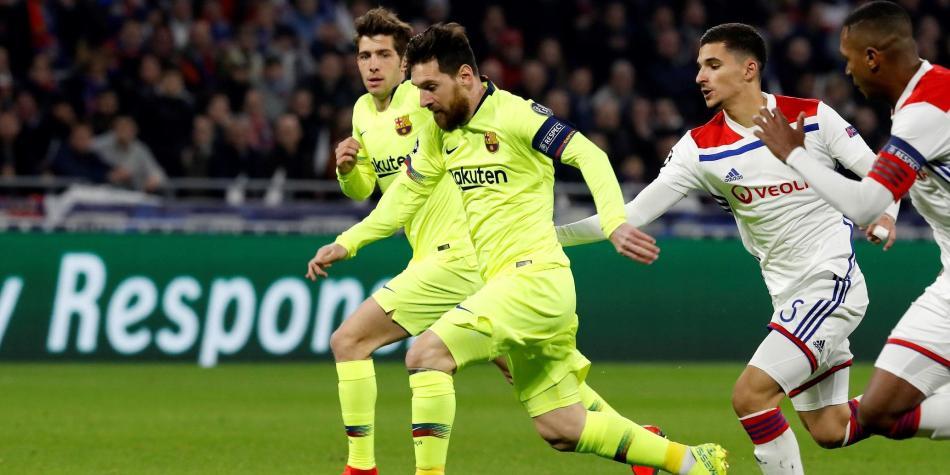 Lyon vs. Barcelona