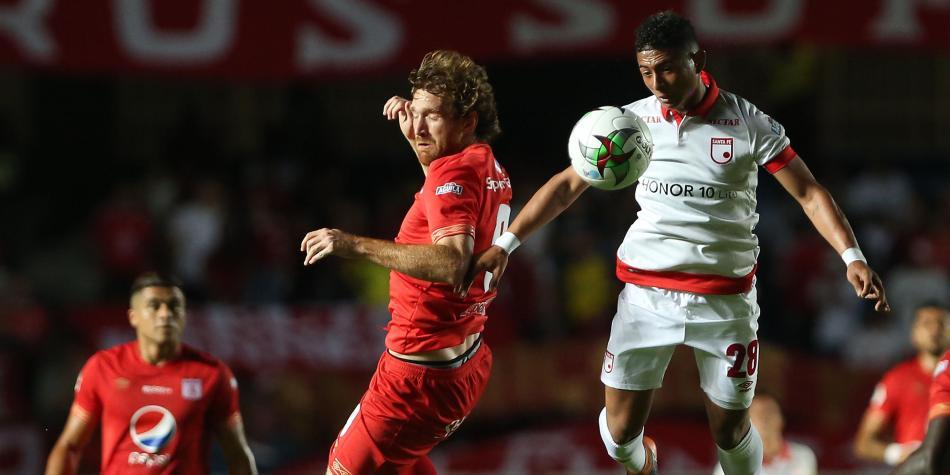 América de Cali vs Santa Fe empató