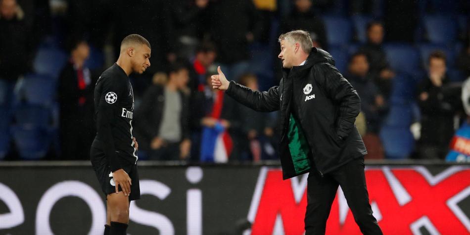 Solskjaer y Mbappe