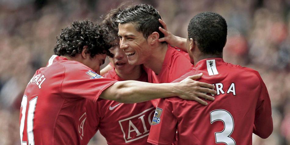 Evra y Cristiano