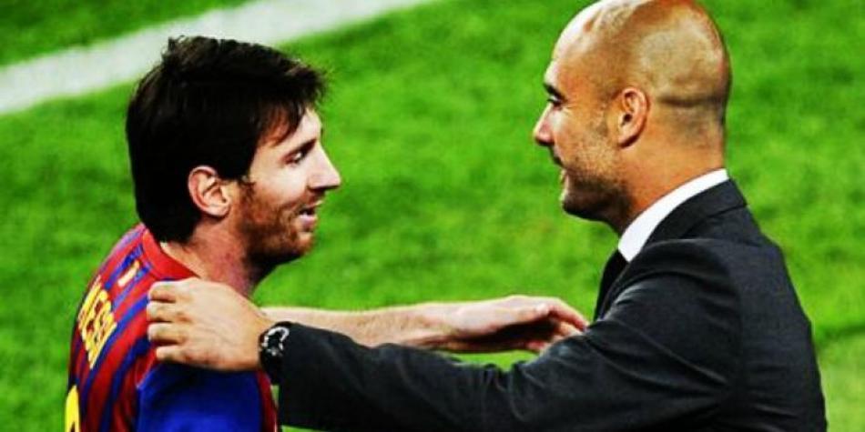 Messi y Guardiola
