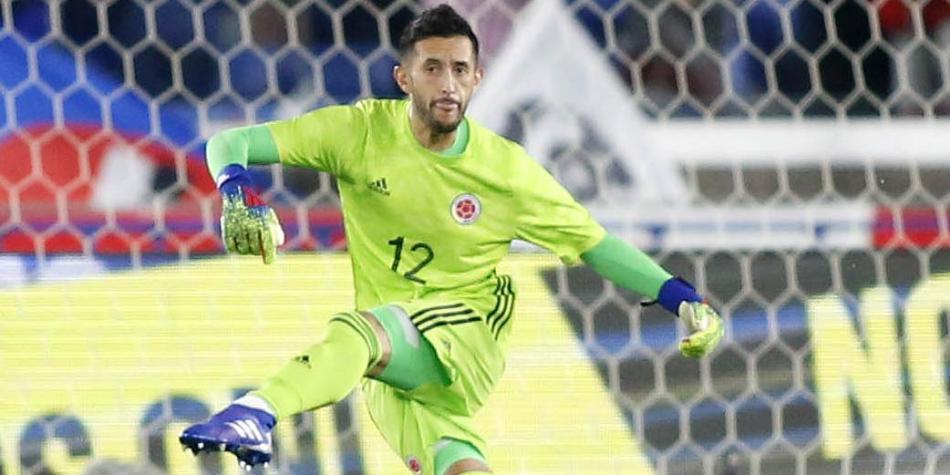 Camilo Vargas en Colombia vs Japón