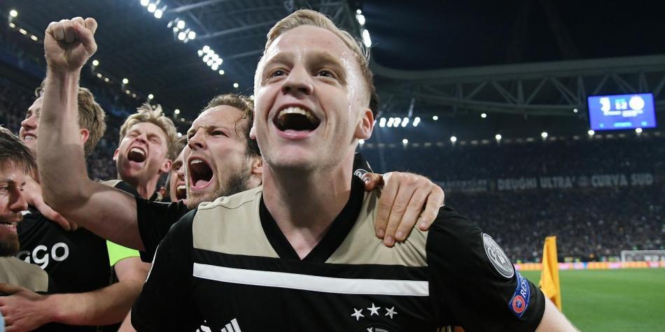 Donny van de  Beek