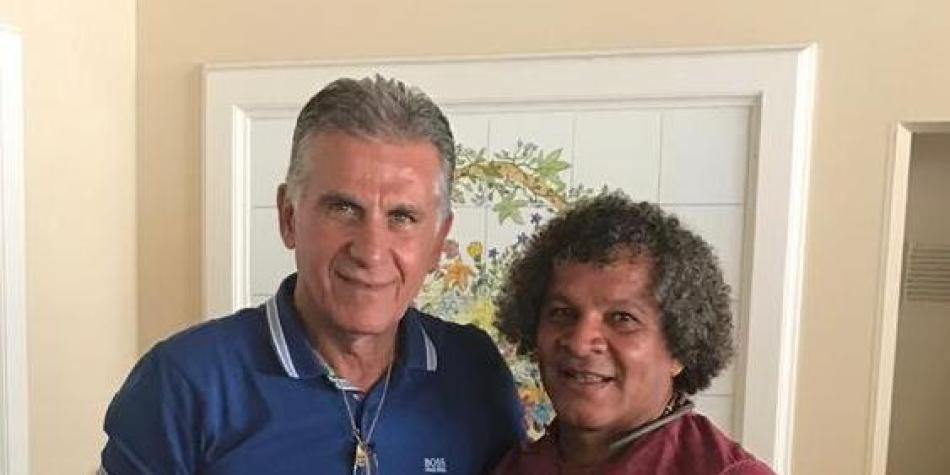Carlos Queiroz y Alberto Gamero