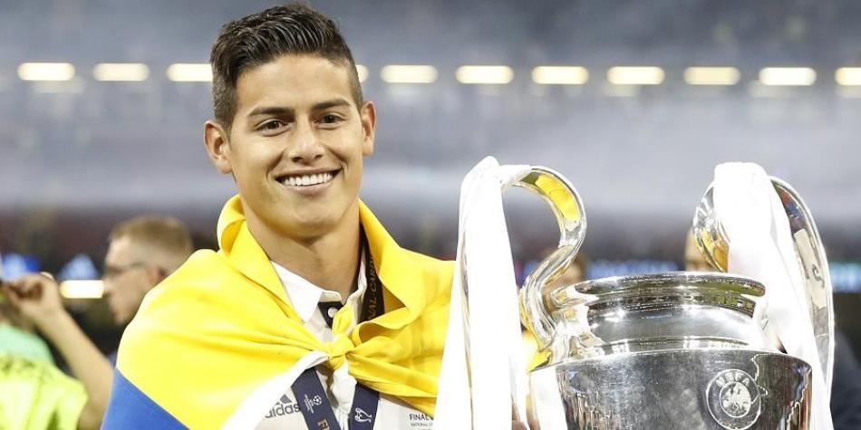 James campeón Champions