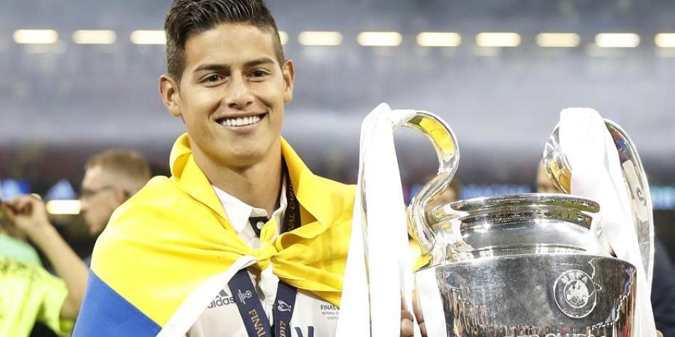 James campeón Champions