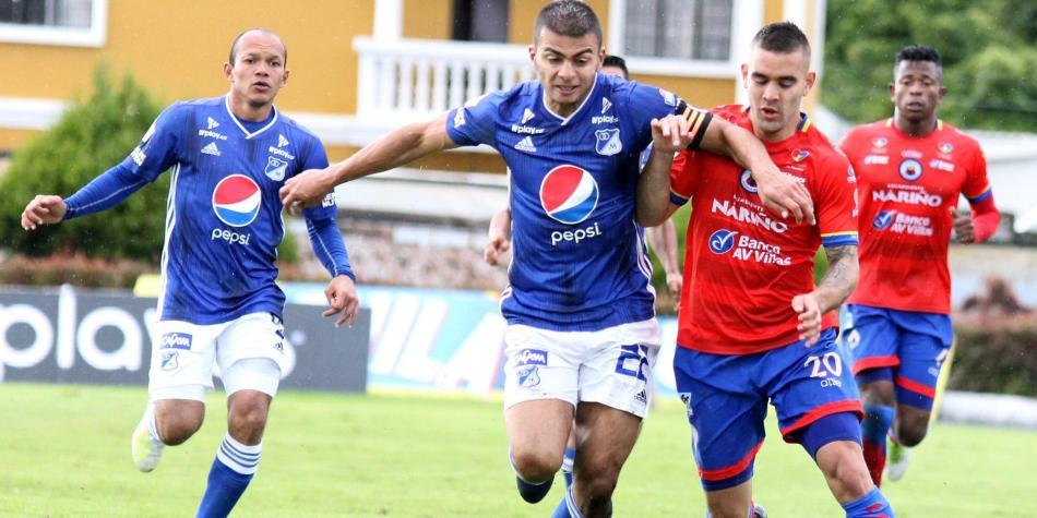Pasto vs Millonarios