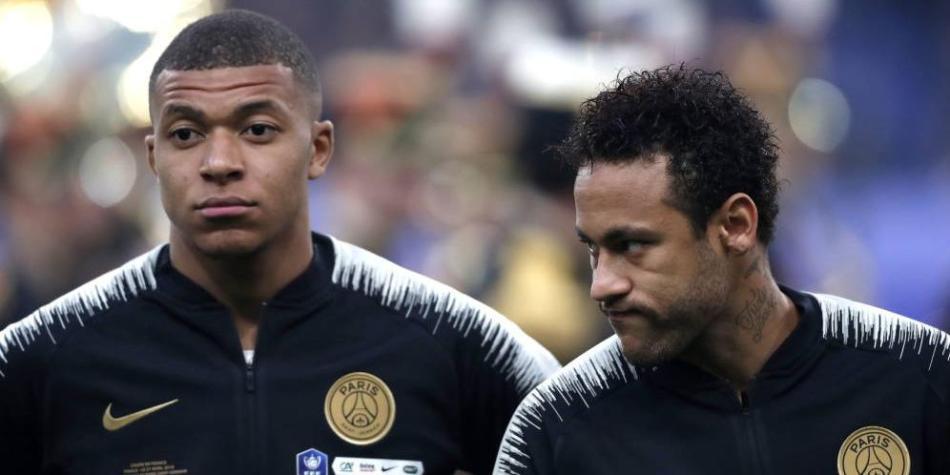 Mbappé y Neymar