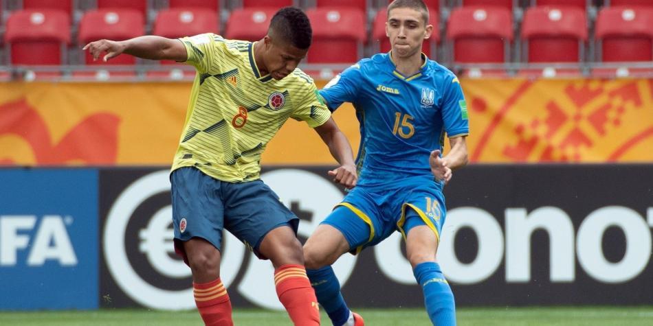 Selección Colombia Sub 20 Ucrania