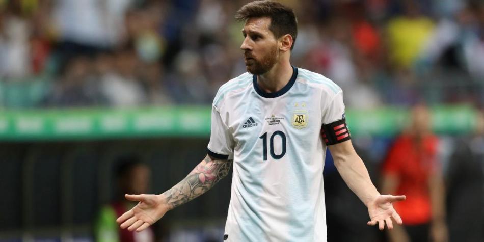 Lionel Messi Argentina Colombia