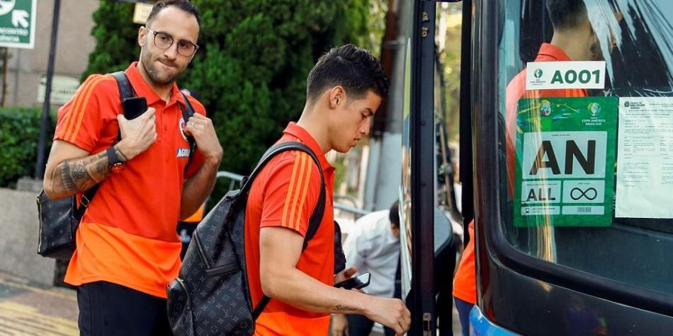 David Ospina y James Rodríguez
