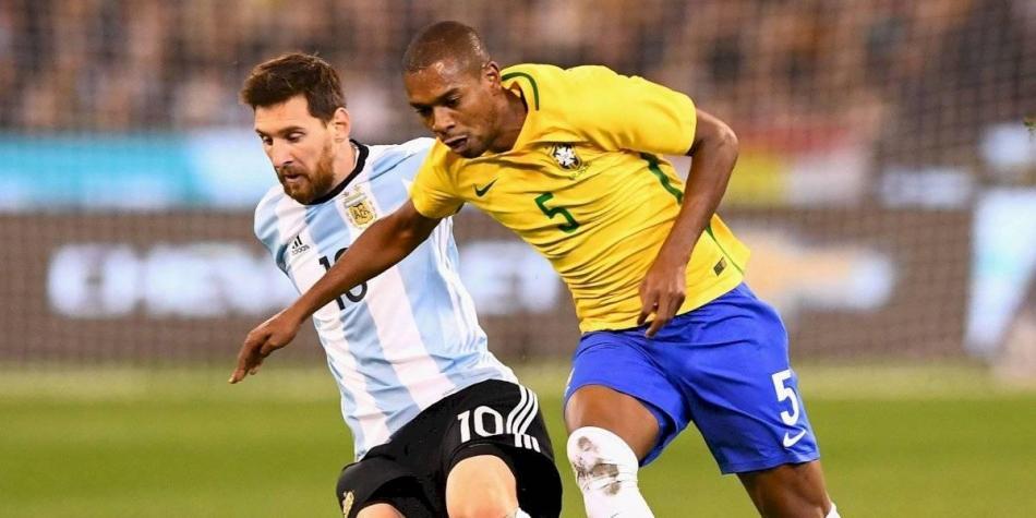 Brasil vs Argentina formaciones