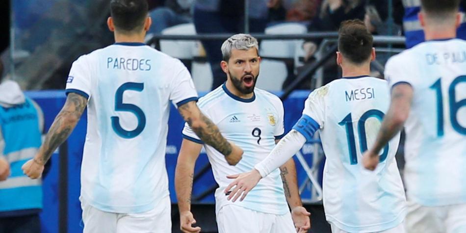 Gol de Agüero a Chile