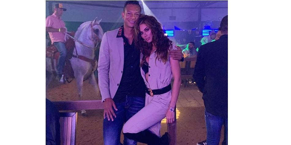Fredy Guarín y Sara Uribe