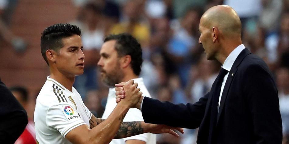 James y Zidane