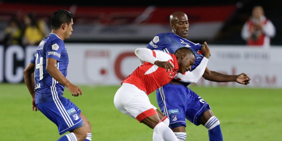 Santa fe vs Millonarios