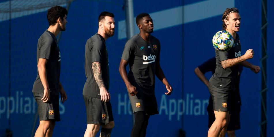 Griezmann y Messi