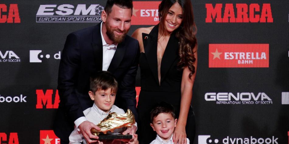 Messi bota de oro