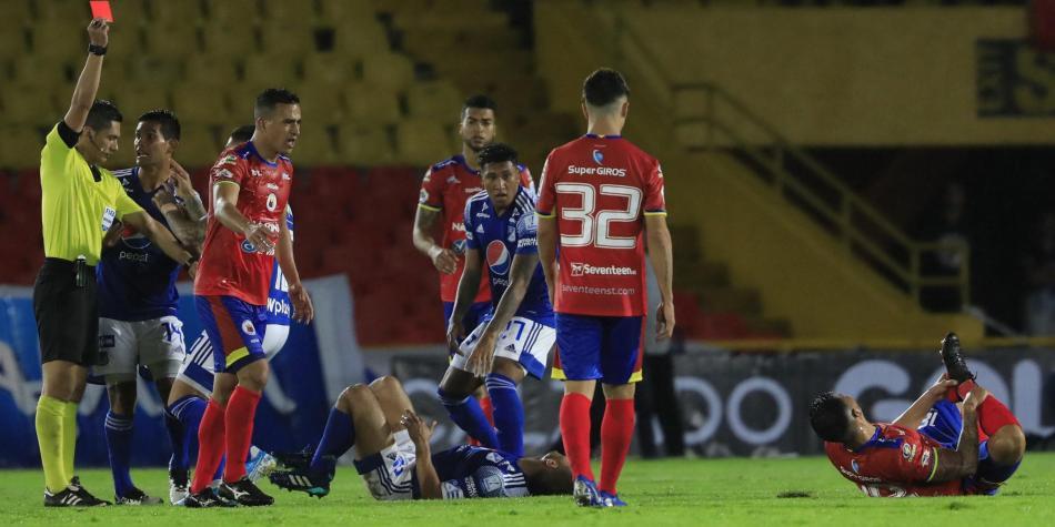 VAR en Millonarios vs Pasto Liga I 2020