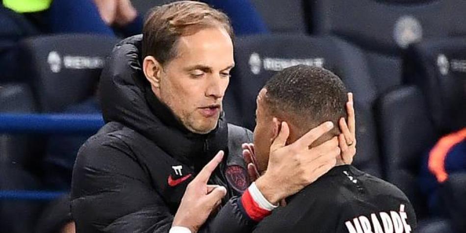 Mbappe y Tuchel