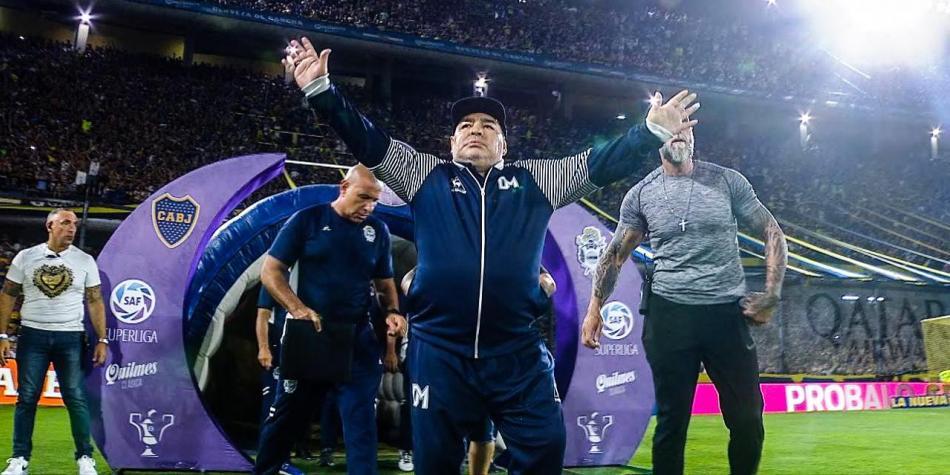 Maradona en La Bombonera