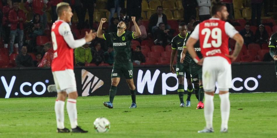 Santa Fe empat+o con Nacional