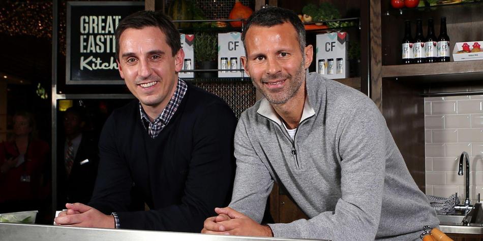 Gary Neville y Ryan Giggs