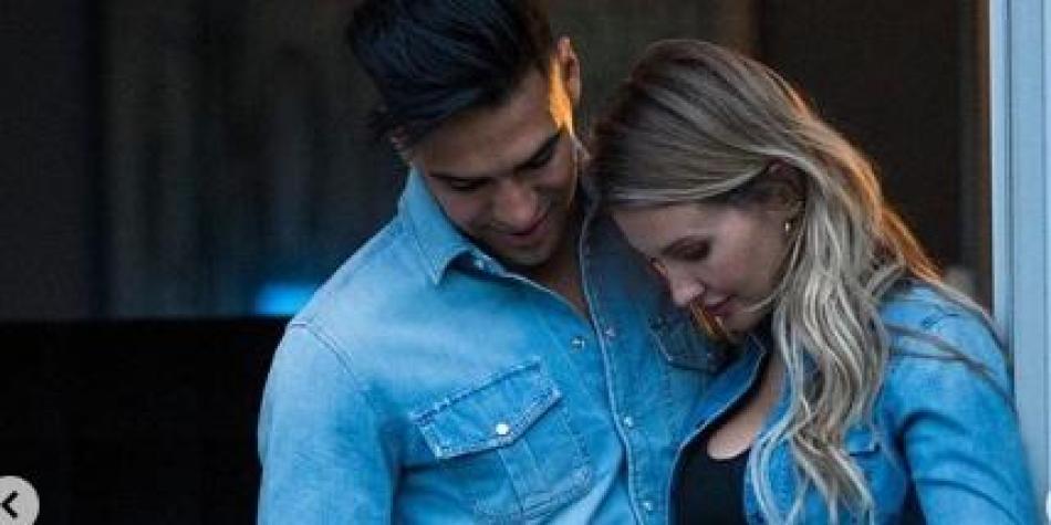 Falcao y su esposa