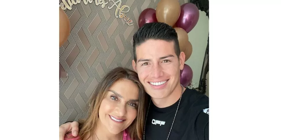 James y su mamá