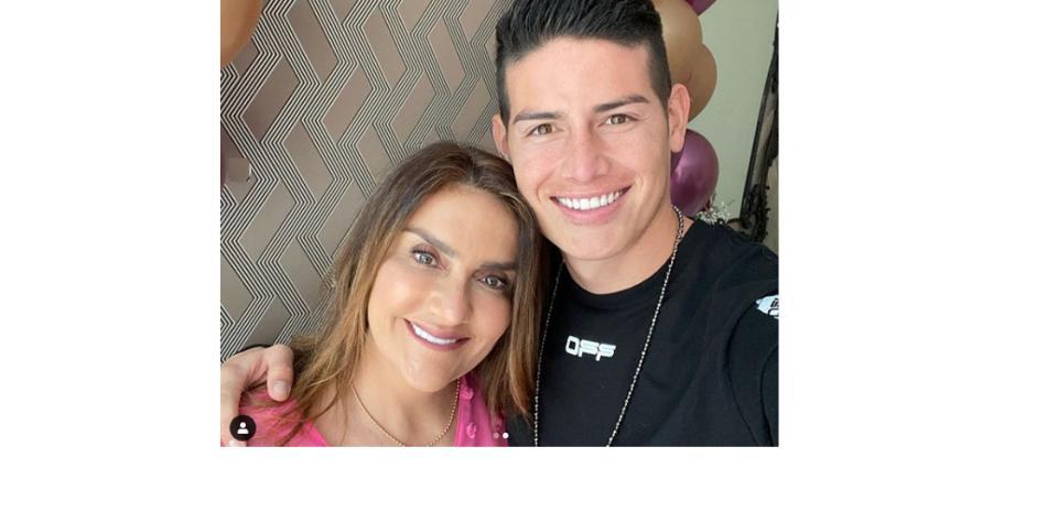James y su mamá