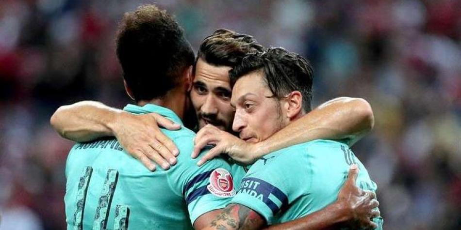 Kolasinac Ozil Aubameyang