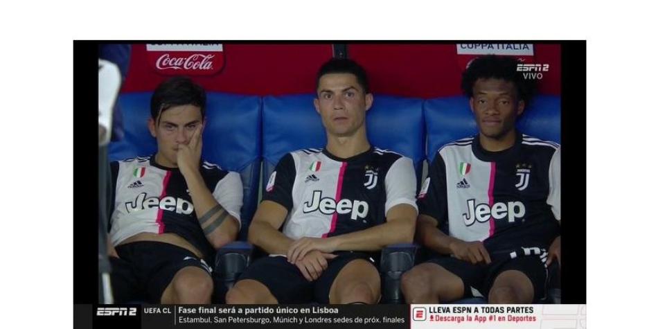 Dybala, Cristiano y Cuadrado