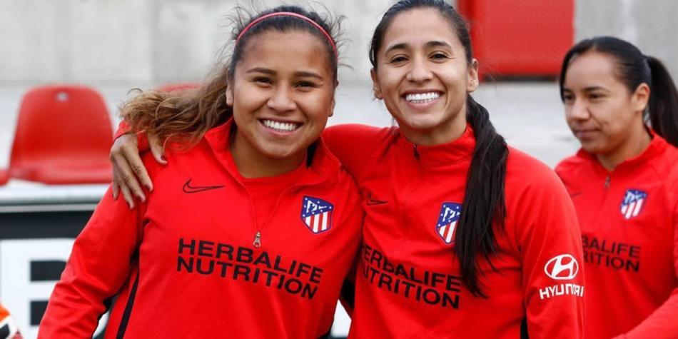 Carolina Arias y Leicy Santos